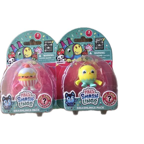 Piñata Smashlings Series 1 Smashlings PACK Lot OF 2 NEW - Picture 1 of 2